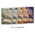 Murder, She Searched Vols. 2-6 continuation bundle, five regular print 6x9 paperbacks