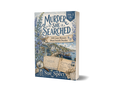 Murder, She Searched Vol. 3 paperback mockup for PageTurn Puzzles cozy mystery word search series