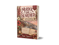 Murder, She Searched Vol. 5 paperback mockup for PageTurn Puzzles cozy mystery word search series