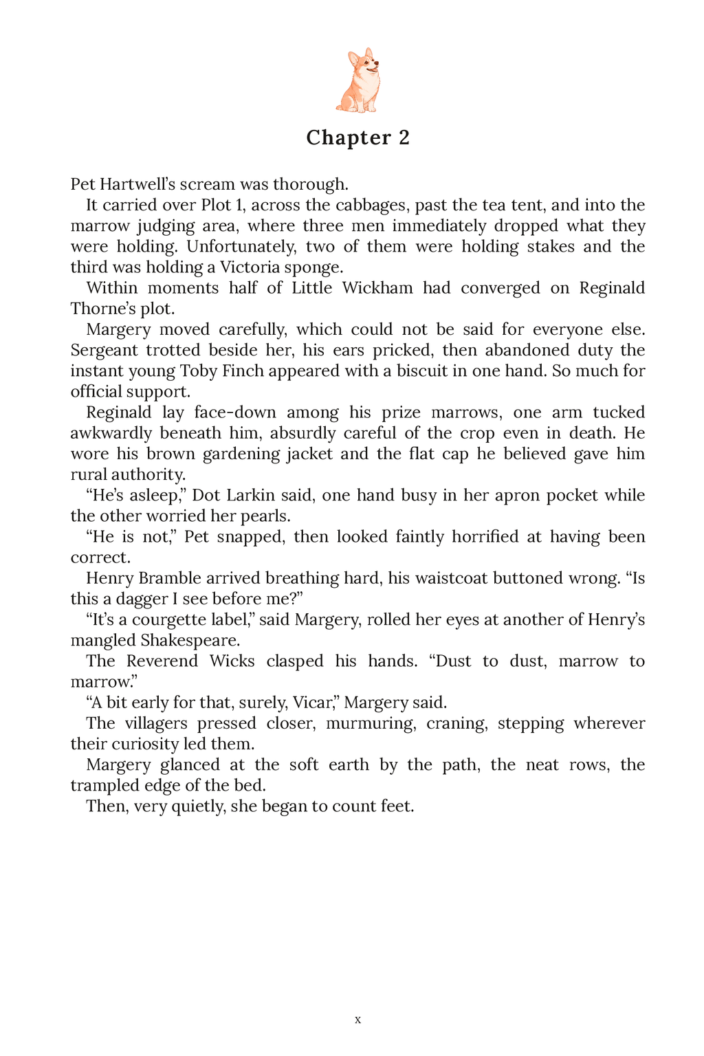 Murder Among the Marrows