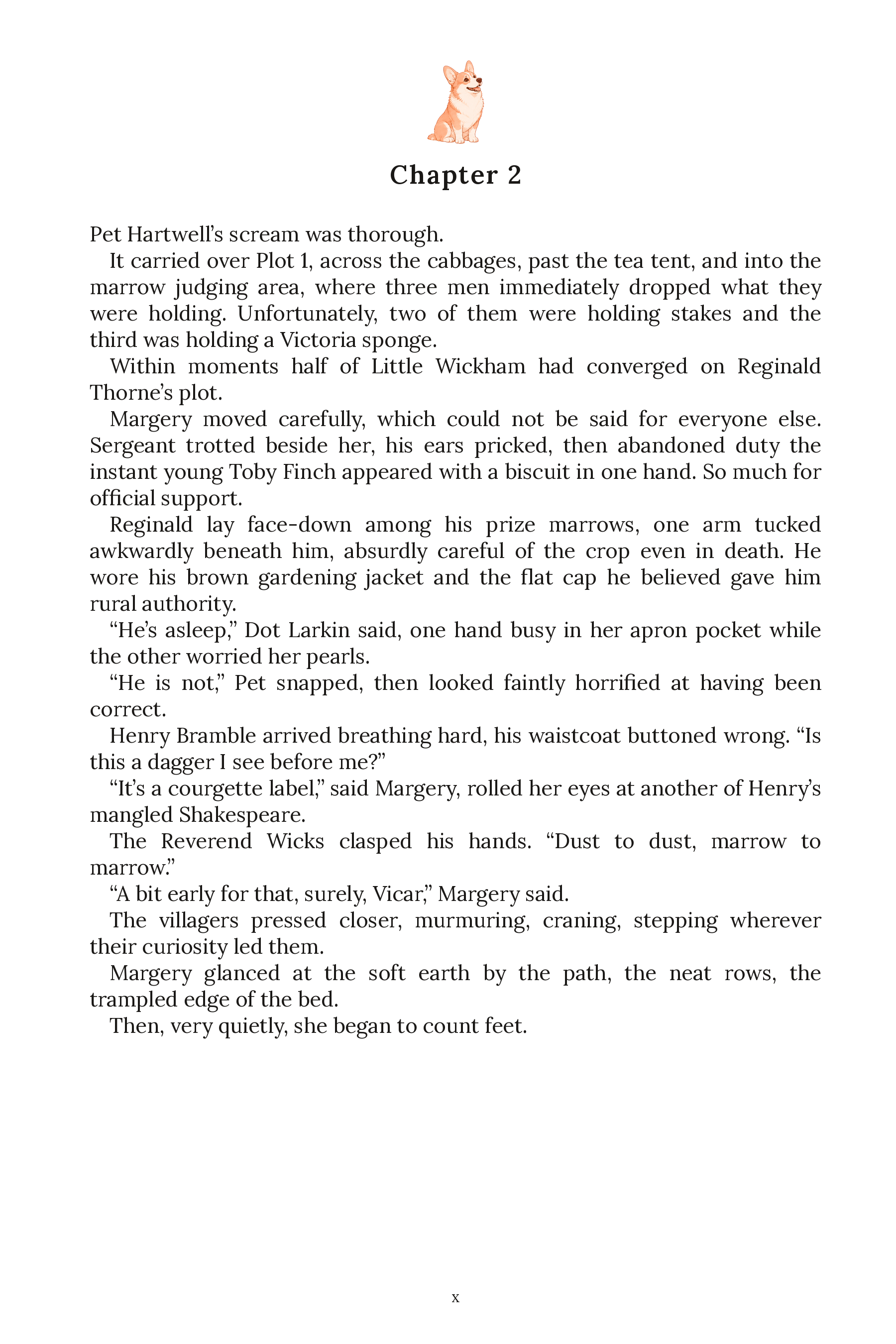 Murder Among the Marrows