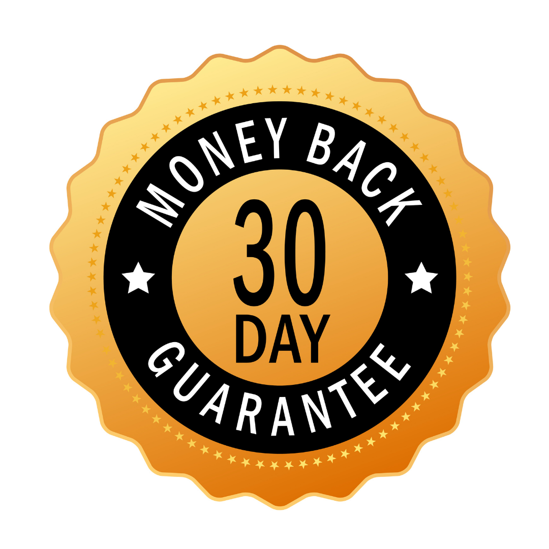 30 day money back guarantee